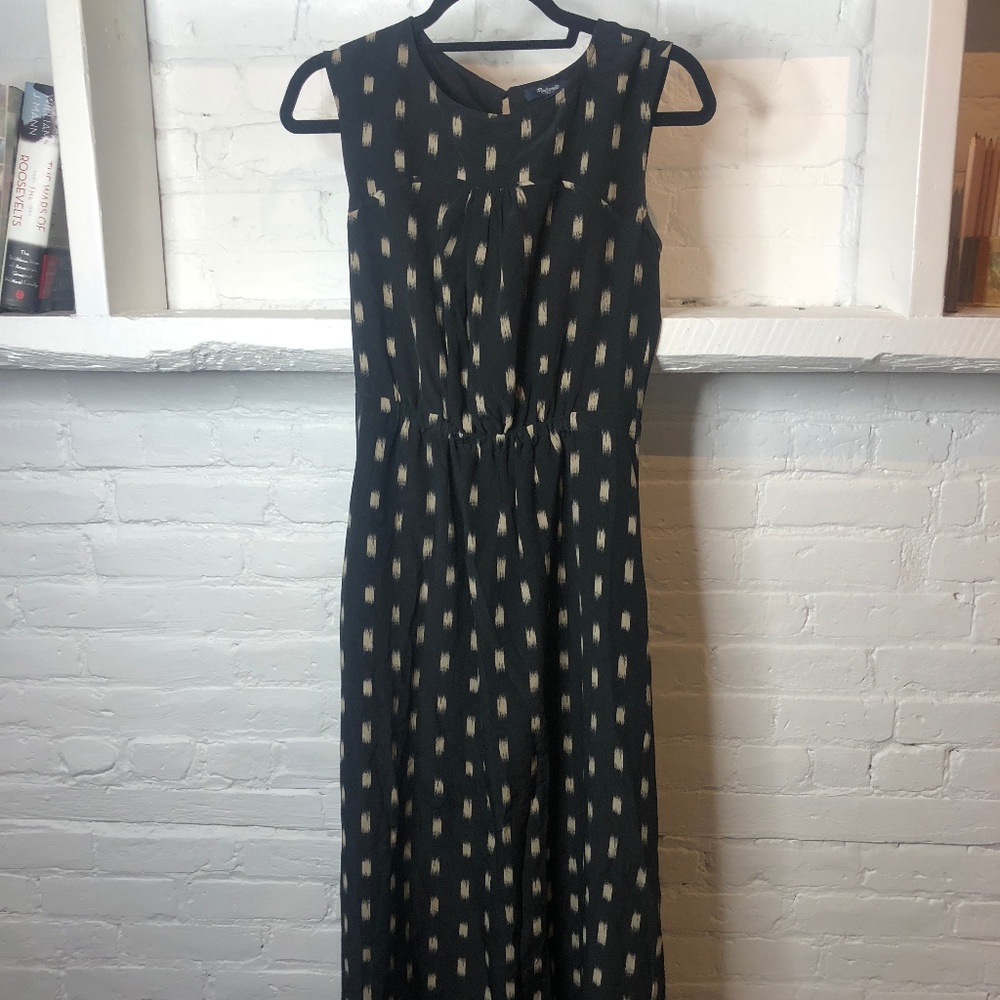 Long Navy Blue Madewell Dress